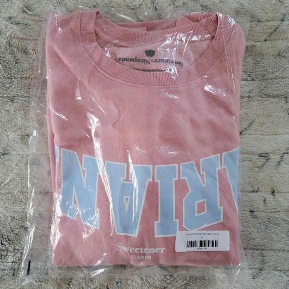 Sweetener X Nicropanda Pink Sweetener Crewneck Ariana Grande and Nicropanda - Picture 2 of 6